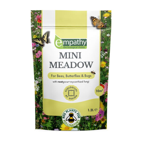 Mini Meadow Wild Flower Seed with rootgrow 1.2L